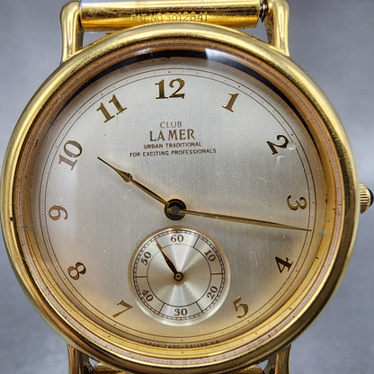 Citizen Club La Mer Watch Men 31mm White Dial Gold Tone Round 3481340752 PARTS2