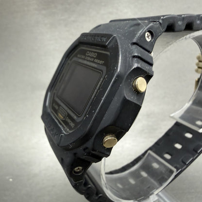 Casio G-Shock Watch Men 43mm Digital Black Gold DW-5600RE Octagon New Battery3