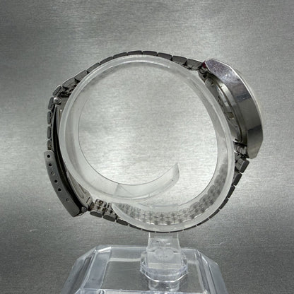 Seiko 5 Automatic Watch Women 25mm Silver Dial Steel Daydate 2906-0140 PARTS9