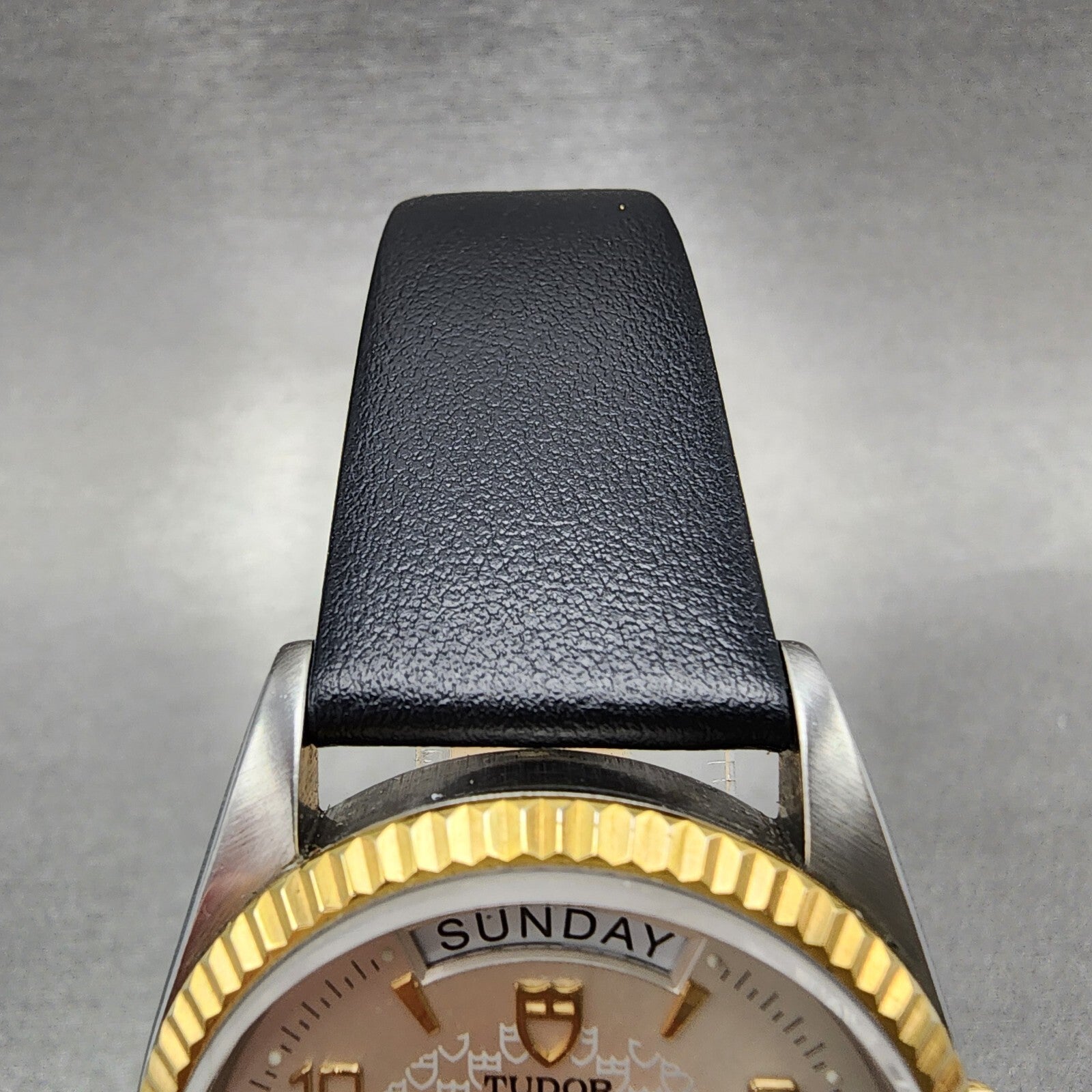 Tudor Prince Date Day Watch Men 36mm Silver Dial Two Tone  Automatic 762135