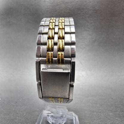 Citizen Watch Men 27mm Silver Dial Two Tone Daydate Rectangle 6000-S36548 PARTSL7