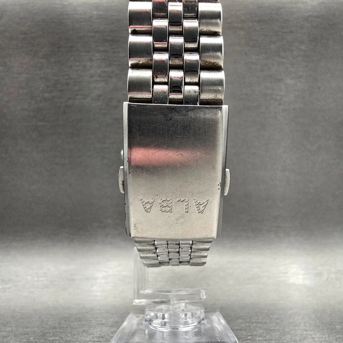 Seiko Alba Watch Men 34mm Silver Dial Silver Tone Round V501-0EL0 New Battery7