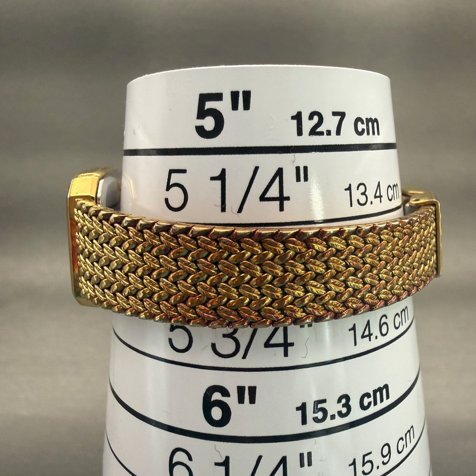 Seiko Exceline Watch Women 19mm Gold Dial Gold Tone Square 7321-5910 New Battery10
