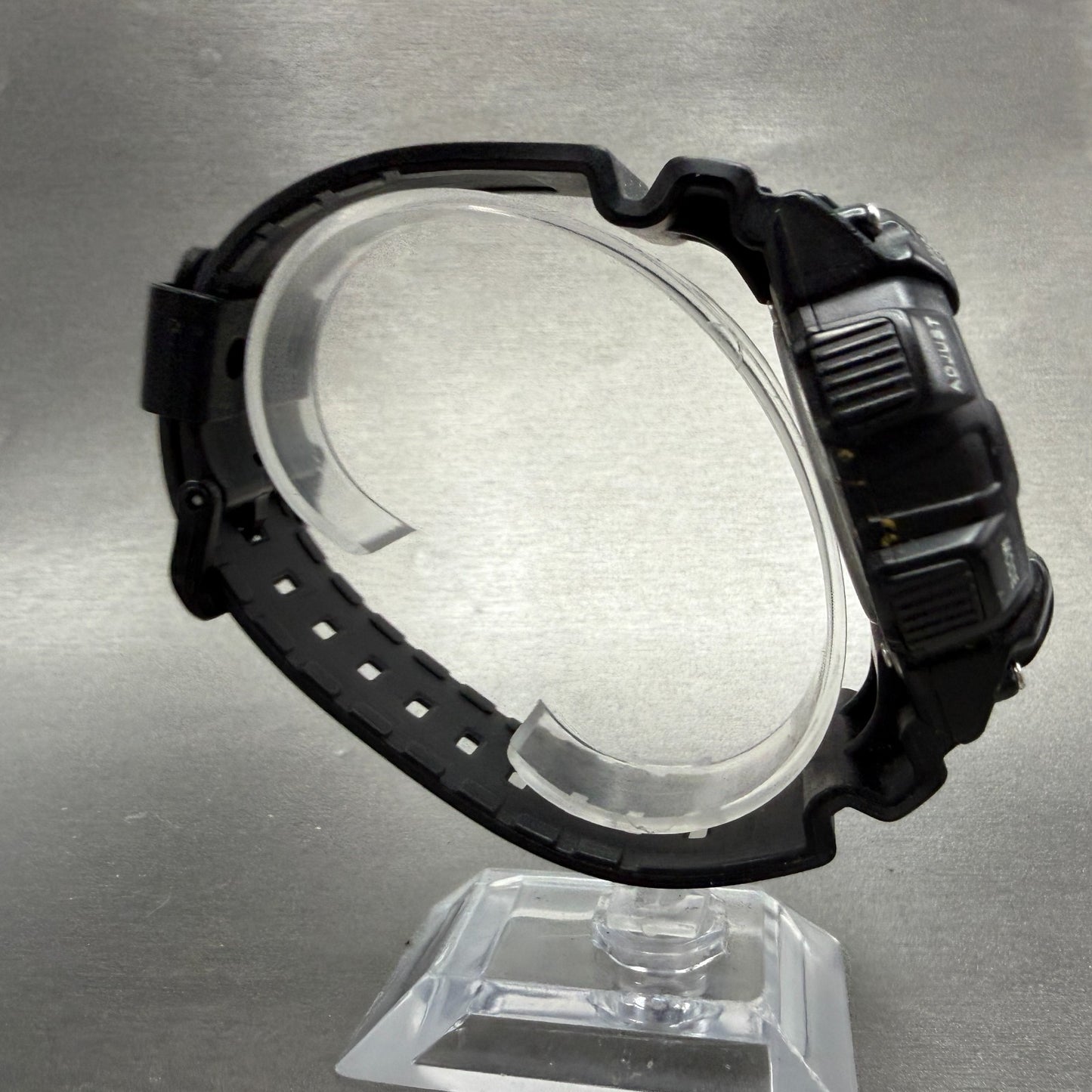Casio W-735H Watch Men 45mm Digital Black Vibration Alarm Chrono New Battery LKG8