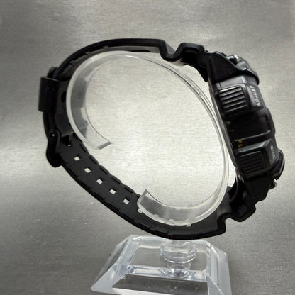 Casio W-735H Watch Men 45mm Digital Black Vibration Alarm Chrono New Battery LKG8