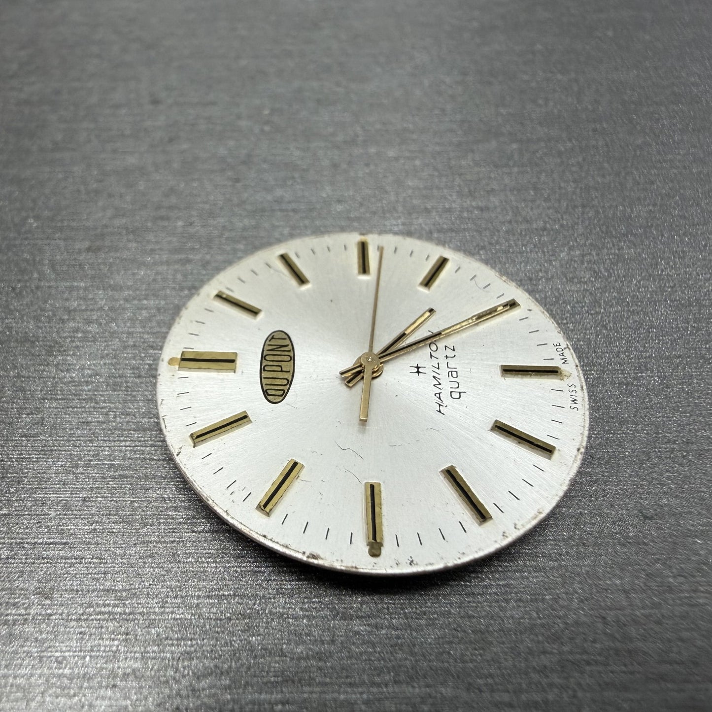 Swiss 2T PUW 2501 2531 Spaceline Movenent Round Hamilton Dial Quartz PARTS3