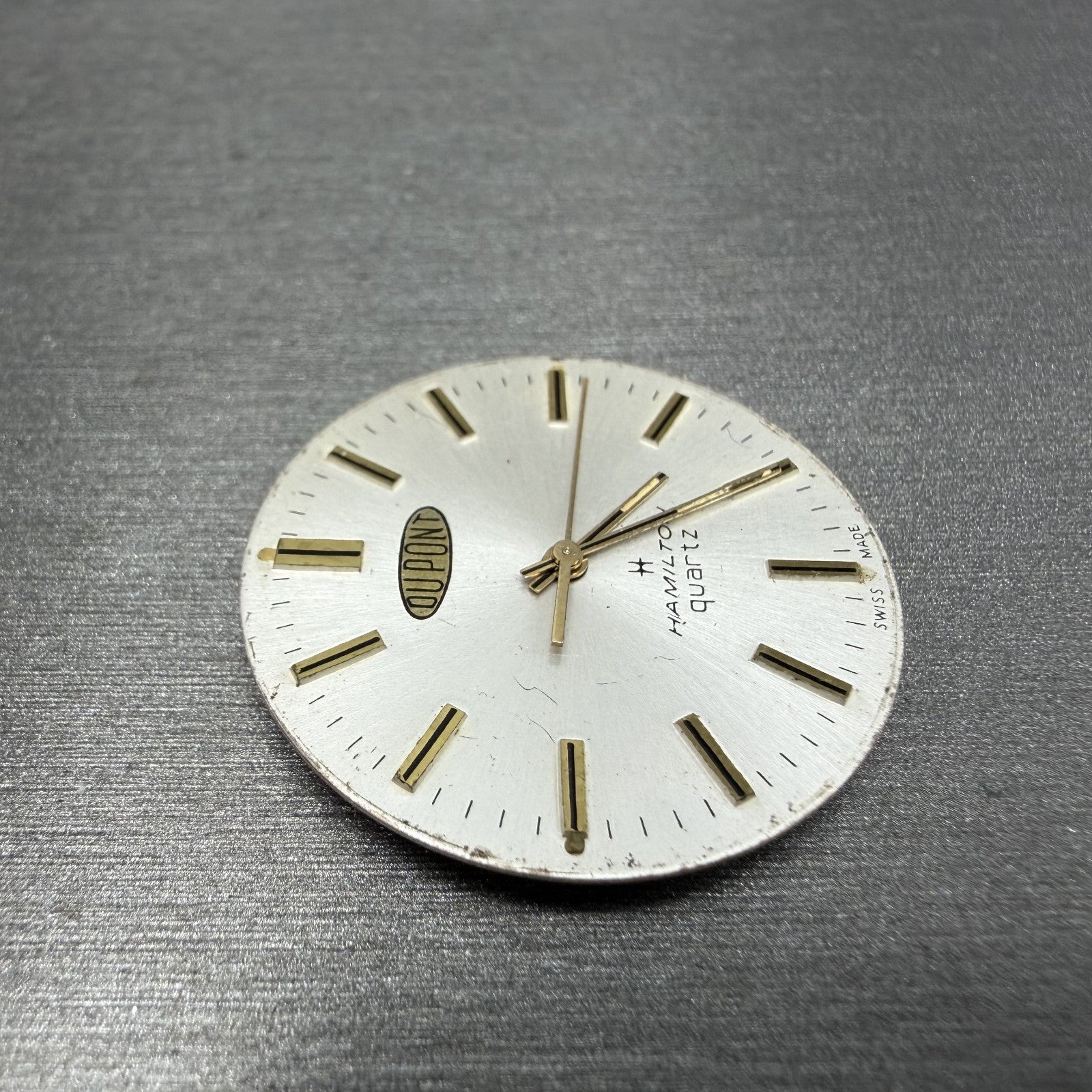 Swiss 2T PUW 2501 2531 Spaceline Movenent Round Hamilton Dial Quartz PARTS3