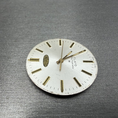 Swiss 2T PUW 2501 2531 Spaceline Movenent Round Hamilton Dial Quartz PARTS3