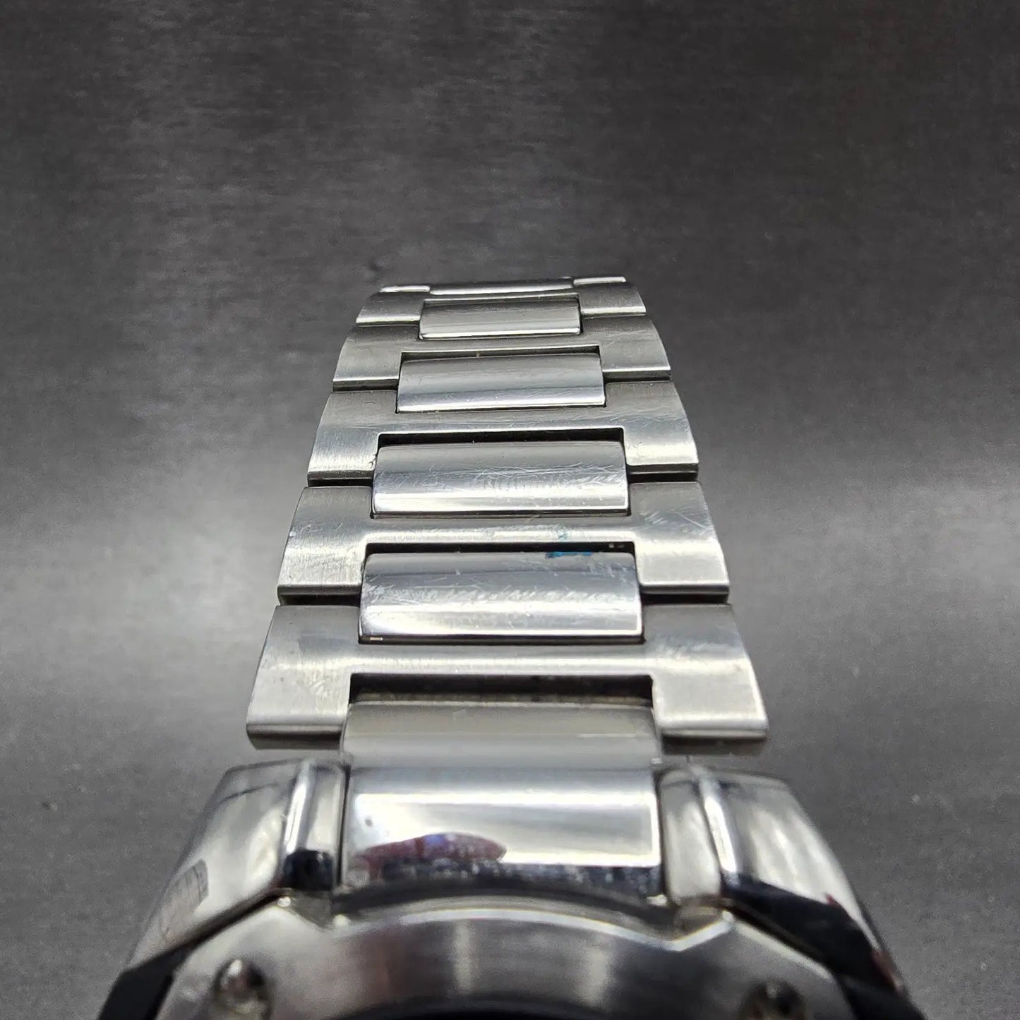 Jules Jurgenson Invincible Watch Men 44mm White Dial Silver Tone Round New Batt4