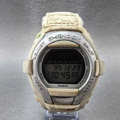 Casio G-Shock G-Cool GT-000 Watch Men 40mm White Silver Alarm Chrono READ Newbat0