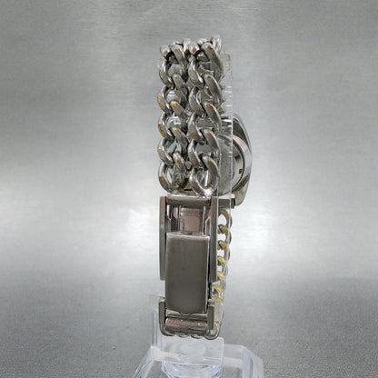 Seiko Matic Lady Special Watch Women 25mm Silver Dial Silver Tone Date Runs7