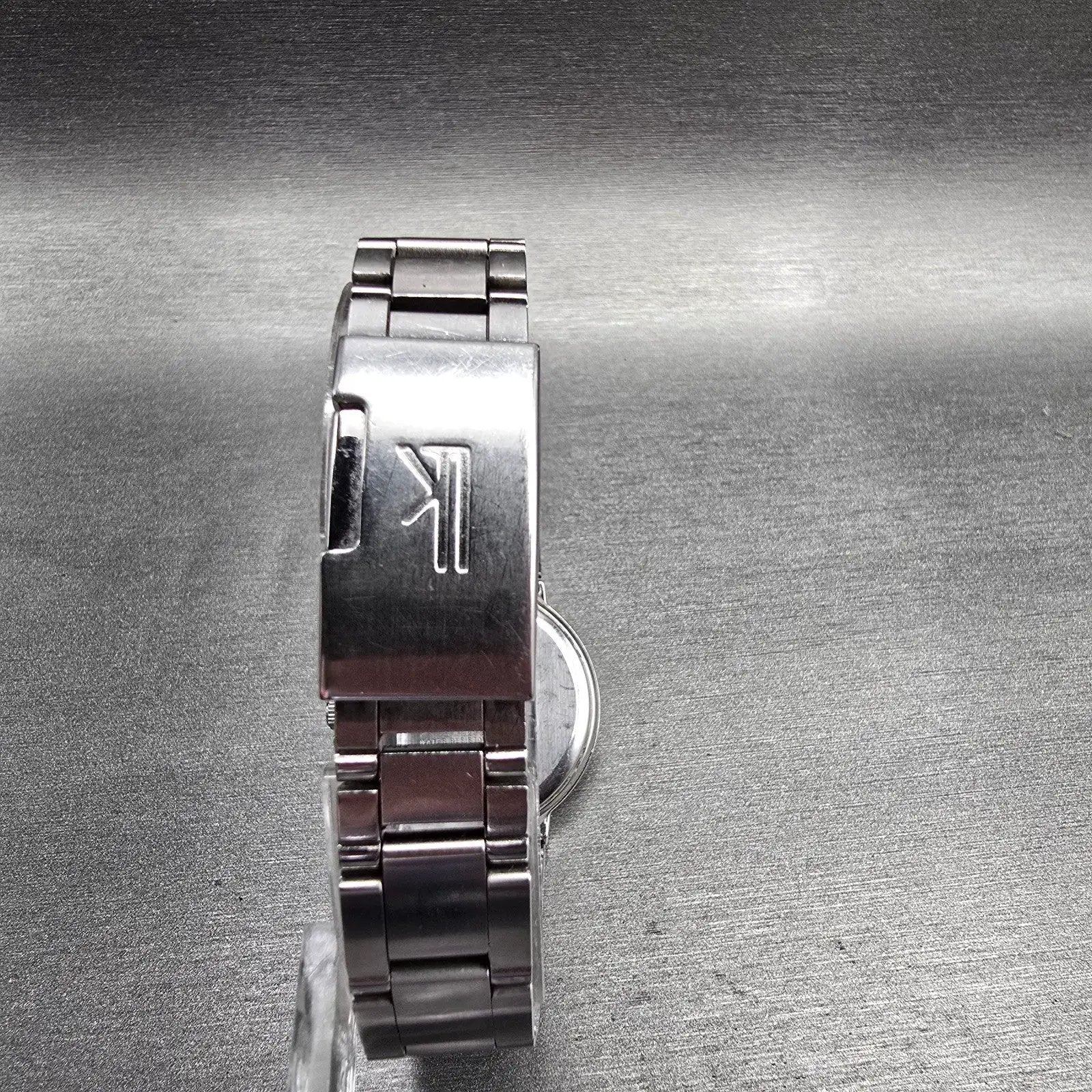 Seiko Lukia Watch Women 29mm Purple Dial Silver Tone Date Round 7N82-6E00 NewBat7