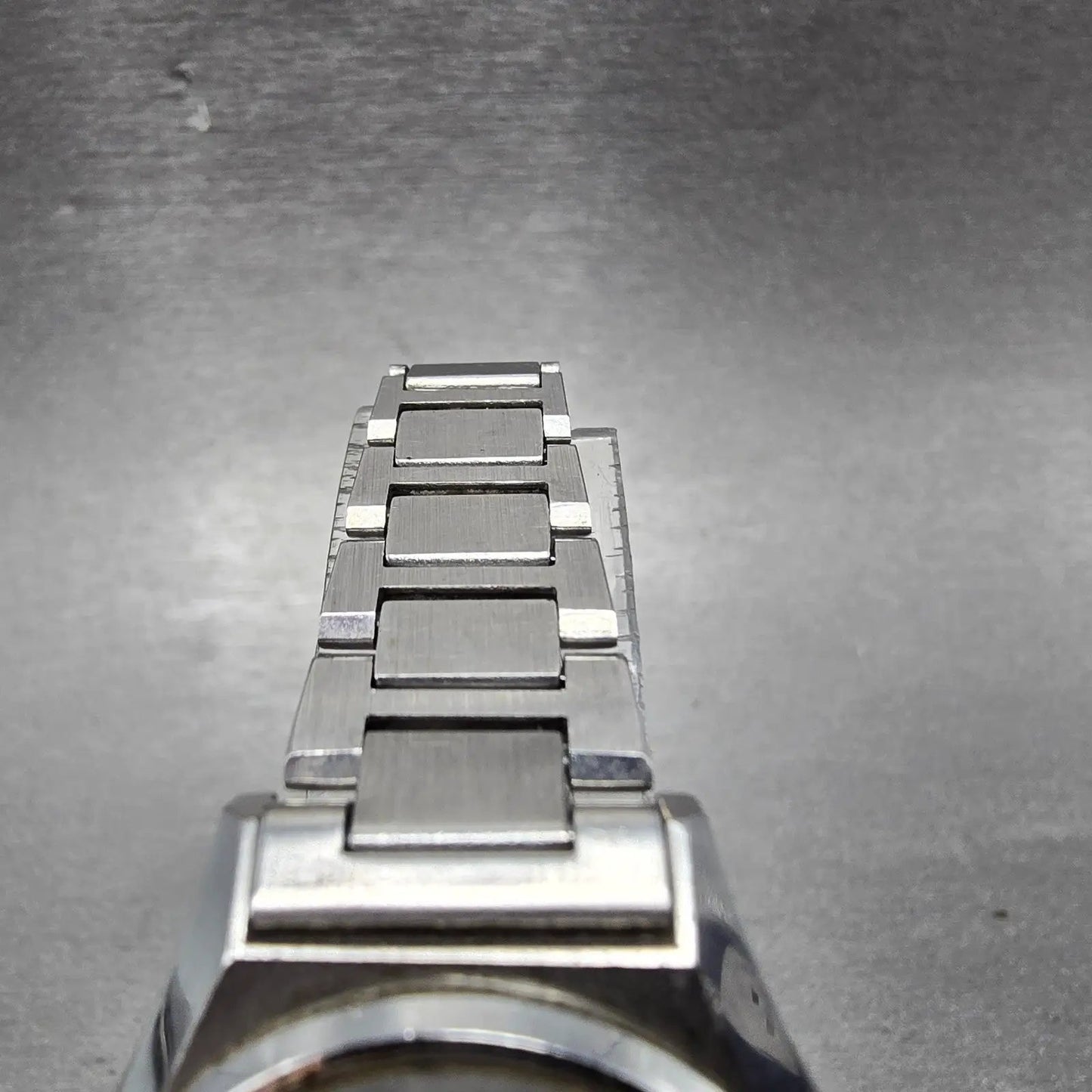 Seiko Automatic Watch Women 29mm Green Dial Silver Tone Daydate 2206-0440 PARTS!5