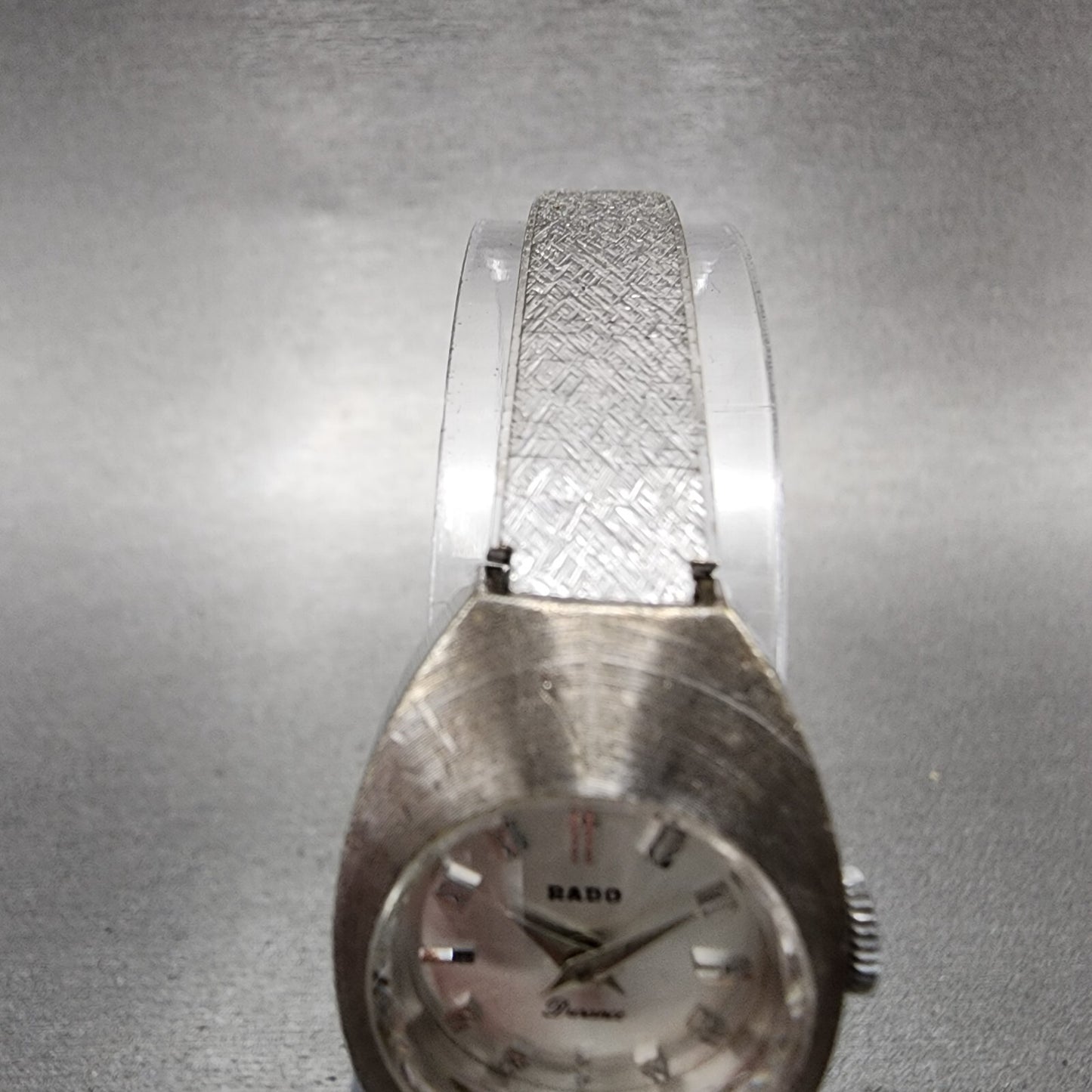 Rado Durance Watch Women 19mm Silver Dial Silver Tone Manal Wind PARTS5