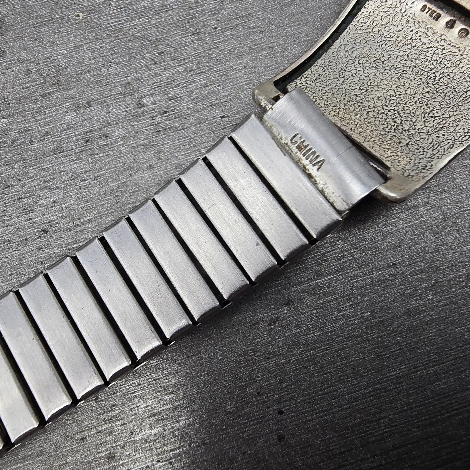 Navajo Sterling Silver Watch Band Tips 17mm Eagle Feather Design Vintage11