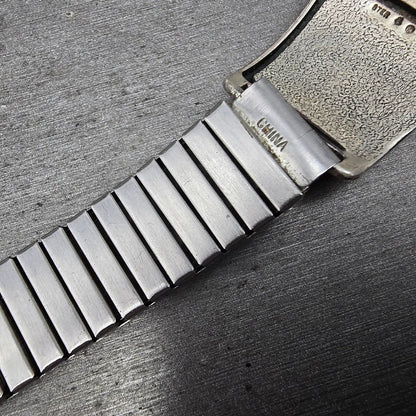 Navajo Sterling Silver Watch Band Tips 17mm Eagle Feather Design Vintage11