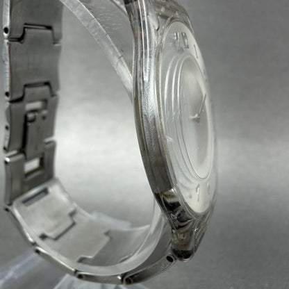 Swatch Climber Flowery Watch Women 34mm Silver Dial Clear Tone SFK300G New Batt3