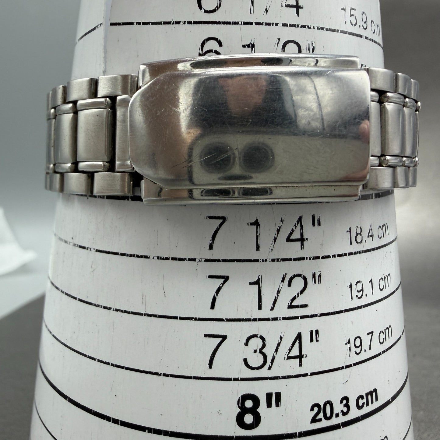 Seiko Watch Men 35mm White Dial Silver Tone Date Round 7N32-0150 New Battery10