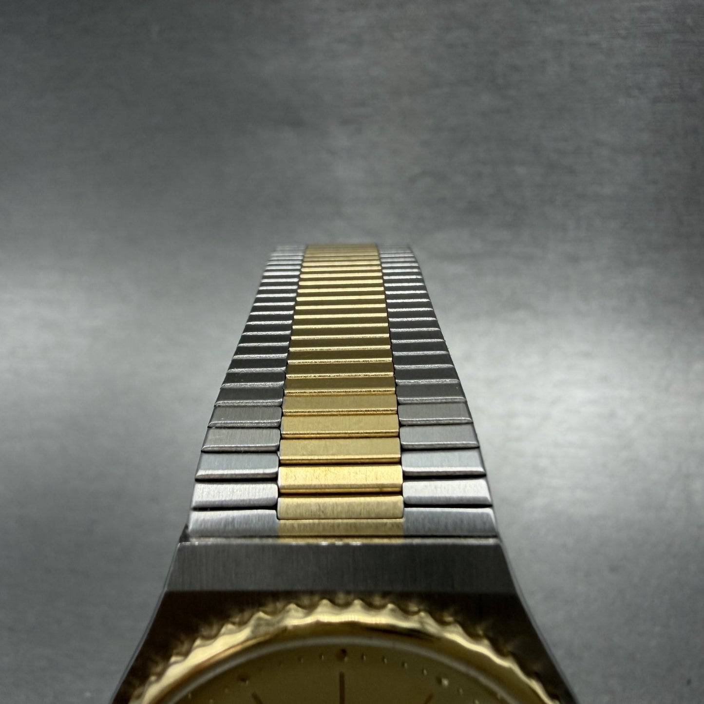 Longines QWR Watch Men 33mm Champagne Dial Two Tone  Date PARTS5