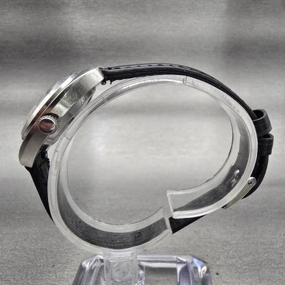 Seiko Watch Women 21mm Silver Dial Silver Tone Date Oval 2202-0050 Vintage Works6