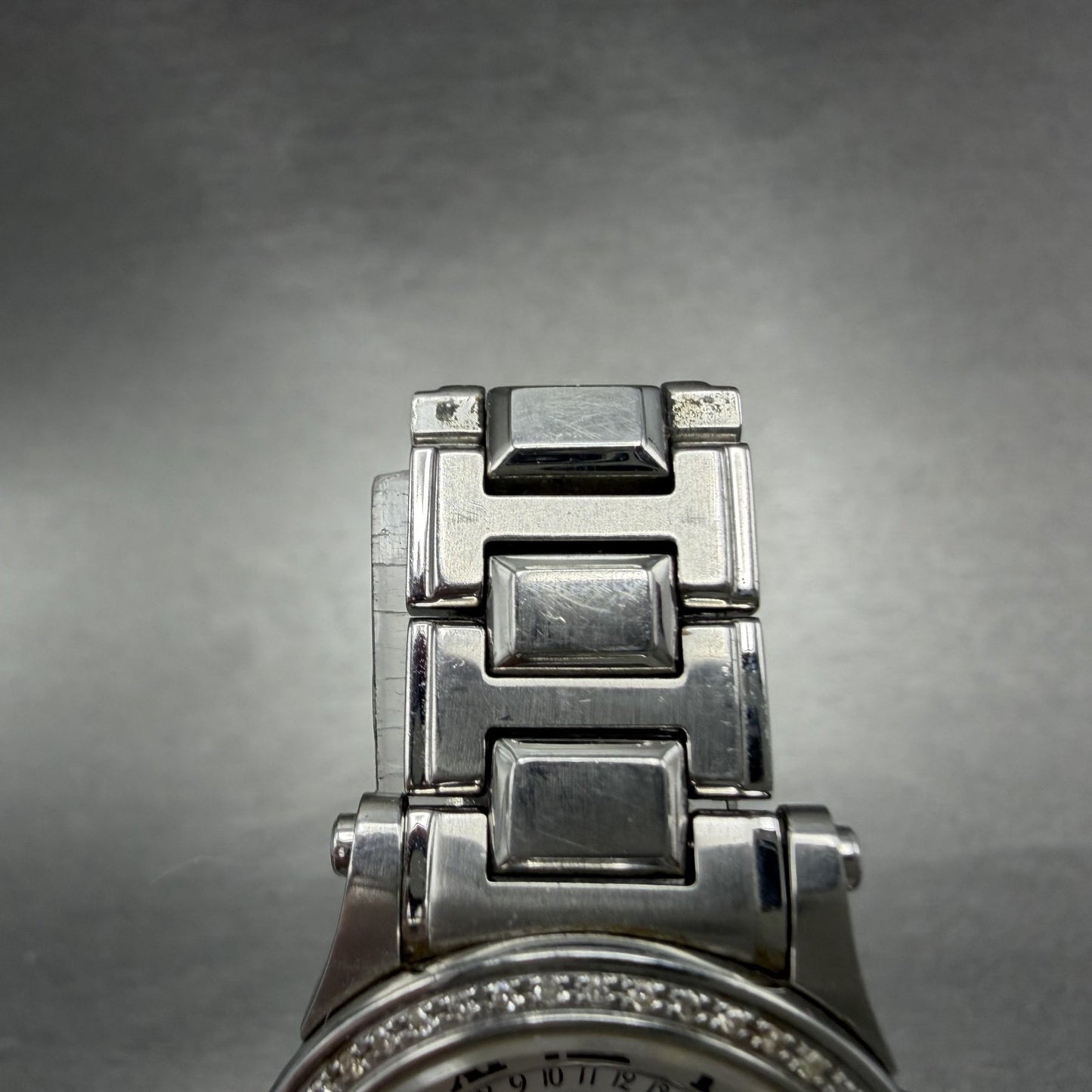 Seiko Premier Watch Women 27mm MOP Dial Silver Tone Date 7N82-0DA0 New Battery4