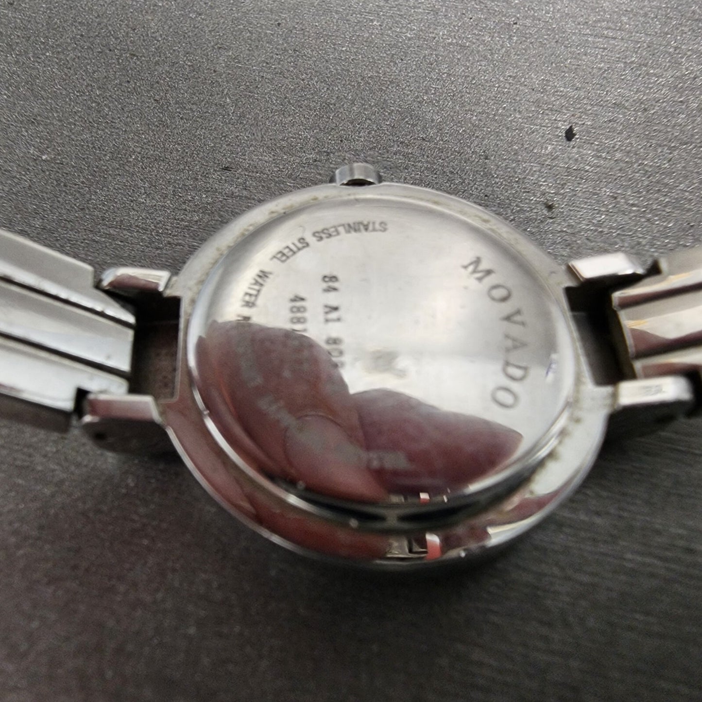 Movado Harmony Watch Women 23mm Silver Dial Stainless steel 84A1809  New Battery9