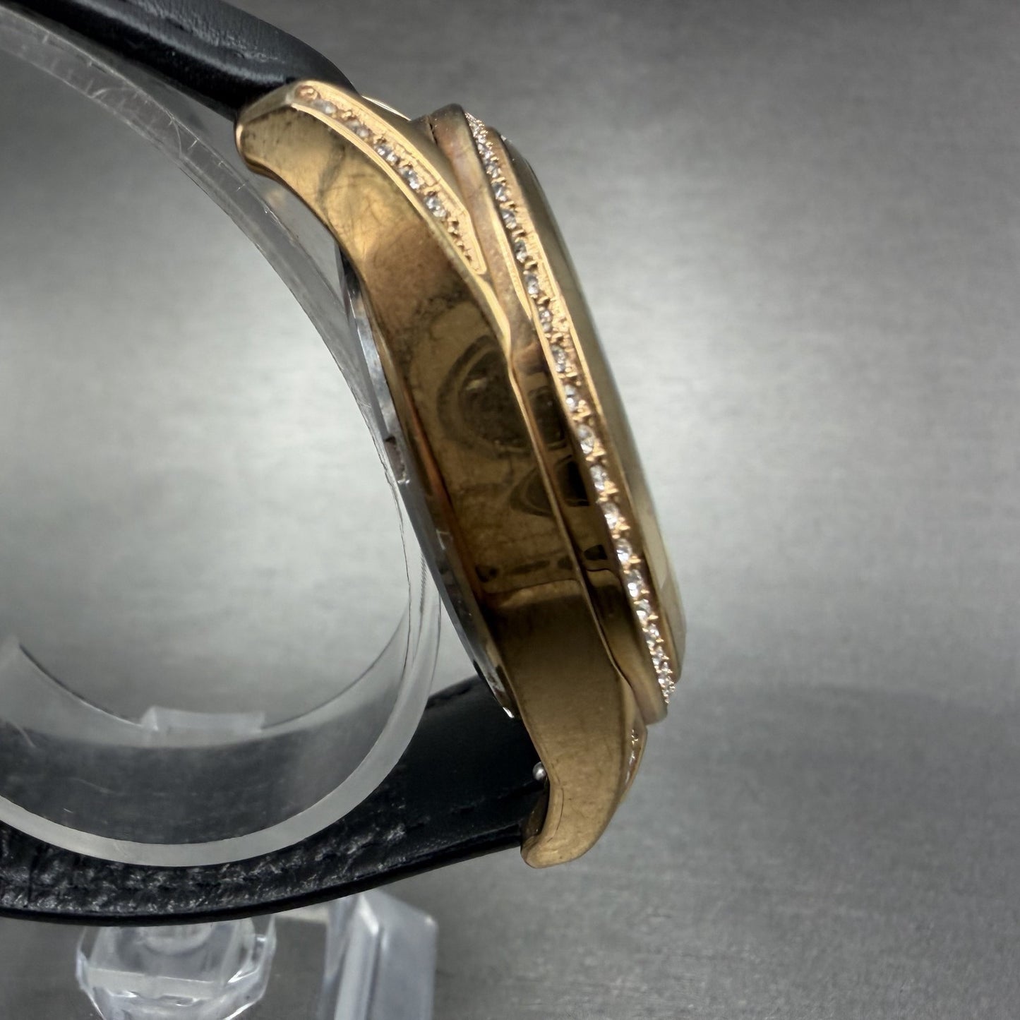 Michael Kors Blair Chronograph Watch Women 40mm Rose Dial Gold Tone Date NewBatA3