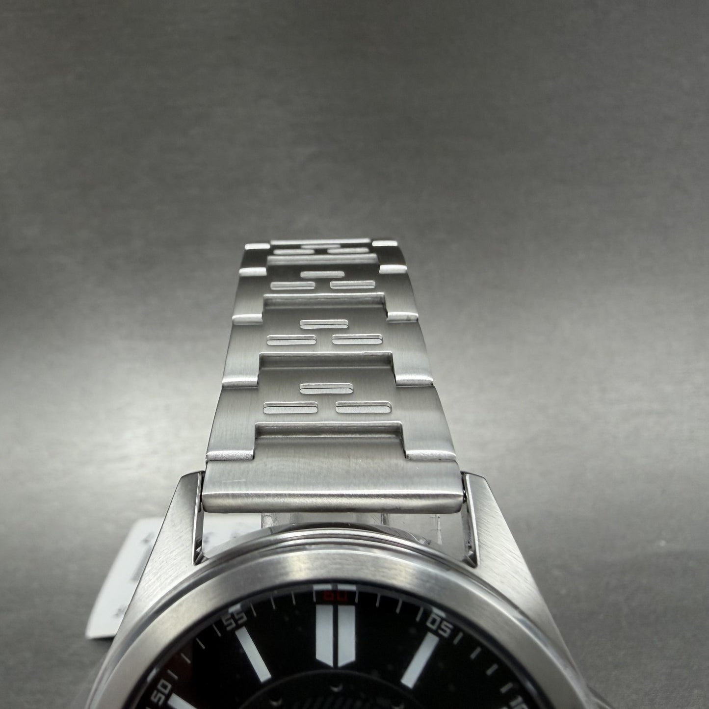 Casio MTP-E700 Watch Men 39mm Black Dial  Silver Tone Metal Date Bracelet Round4
