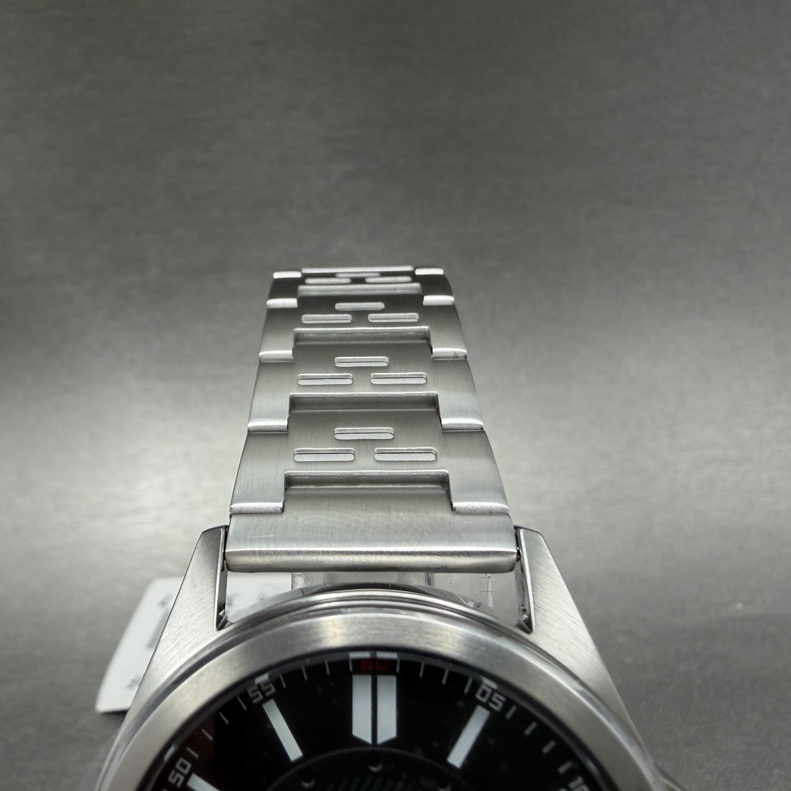 Casio MTP-E700 Watch Men 39mm Black Dial  Silver Tone Metal Date Bracelet Round4