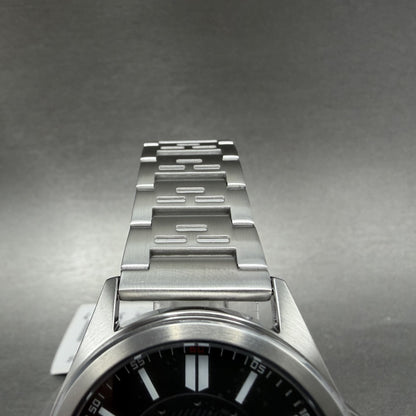 Casio MTP-E700 Watch Men 39mm Black Dial  Silver Tone Metal Date Bracelet Round4