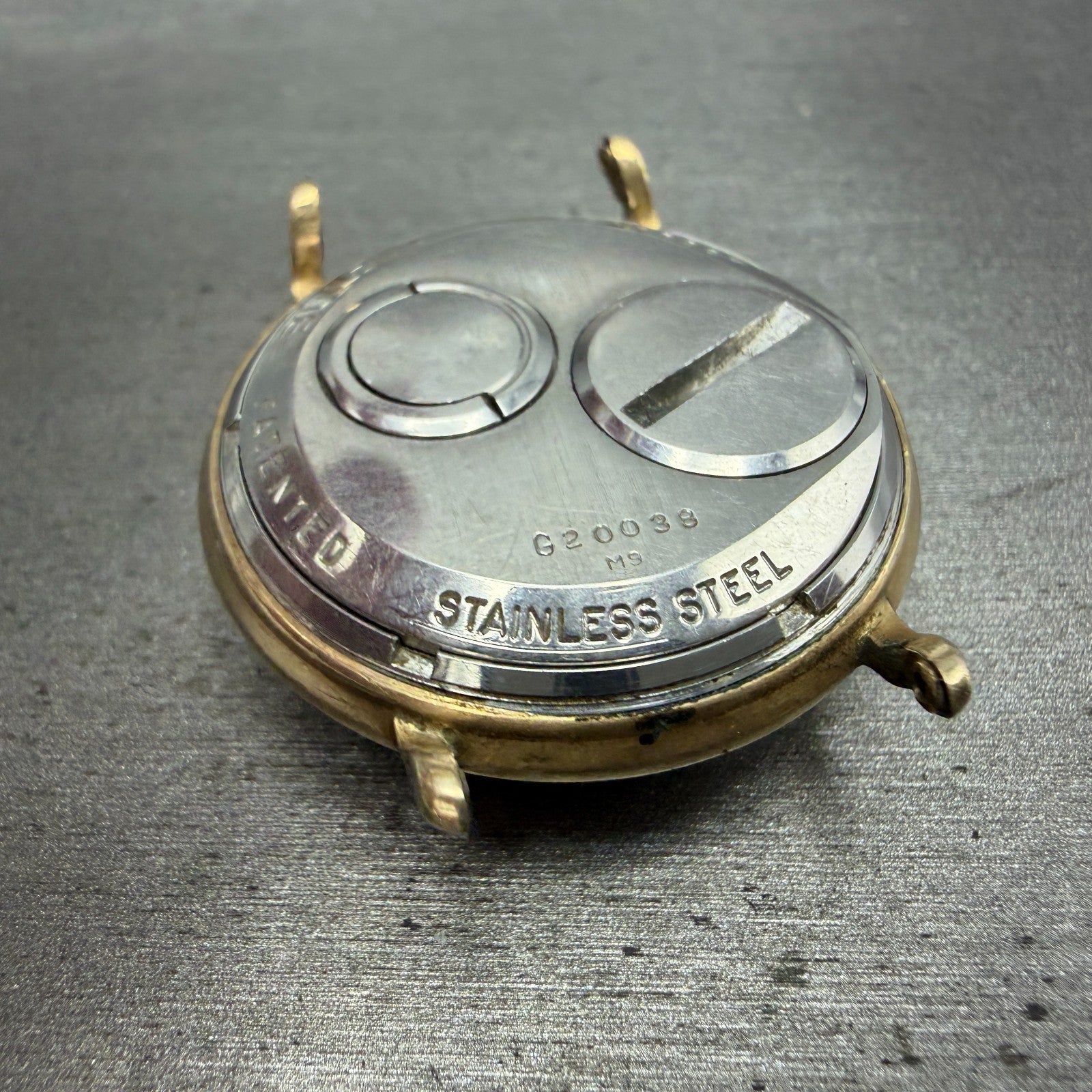 Bulova Accutron Railroad Approved Watch Men 34mm White Dial Gold Tone M9 PARTS8
