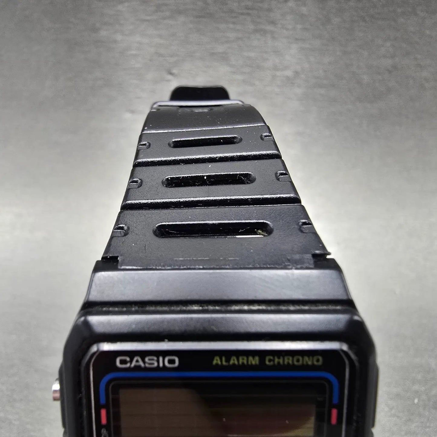 Casio FB-90W Watch Men 31mm Black Chronograph Alarm READ!!! Daydate VTG4