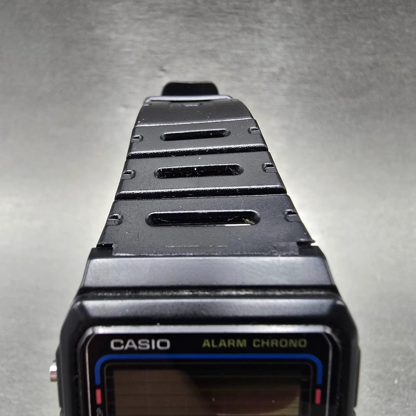 Casio FB-90W Watch Men 31mm Black Chronograph Alarm READ!!! Daydate VTG4