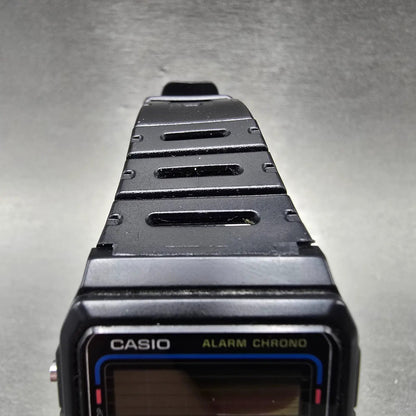Casio FB-90W Watch Men 31mm Black Chronograph Alarm READ!!! Daydate VTG4