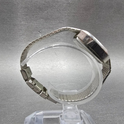 Orient Watch Women 19mm Silver Dial Silver Tone Manual Q120154-20 Runs Vintage7