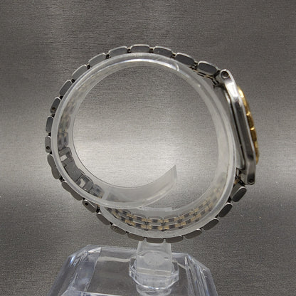Movado Watch Women 21mm Silver Dial Two Tone Rectangle 88-25-427 PARTS