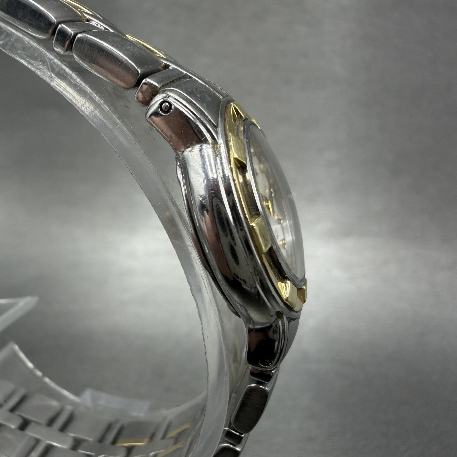Raymond Weil Parsifal Watch Women 22mm MOP Dial Two Tone 9640 New Battery ABC3