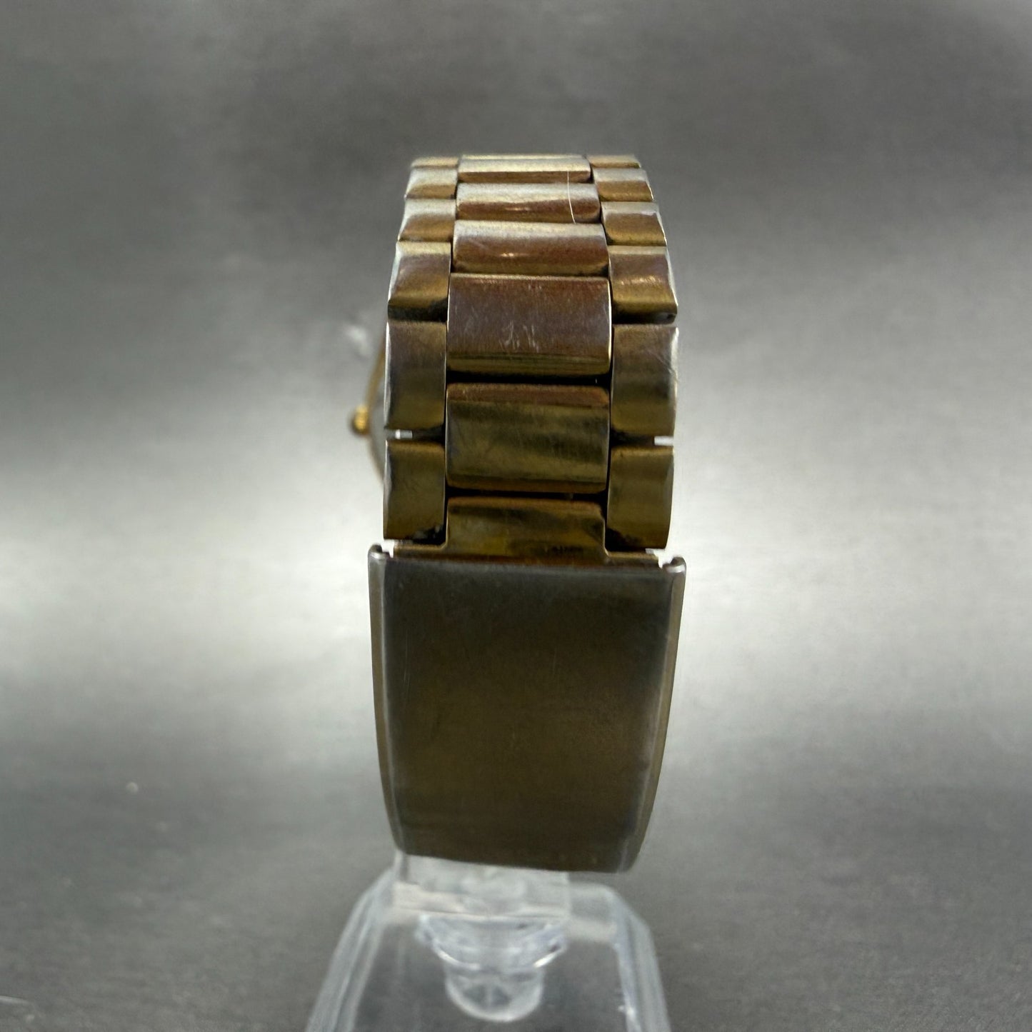 Citizen CQ Watch Men 34mm Champagne Dial Gold Tone Daydate 6101-915046 PARTS8