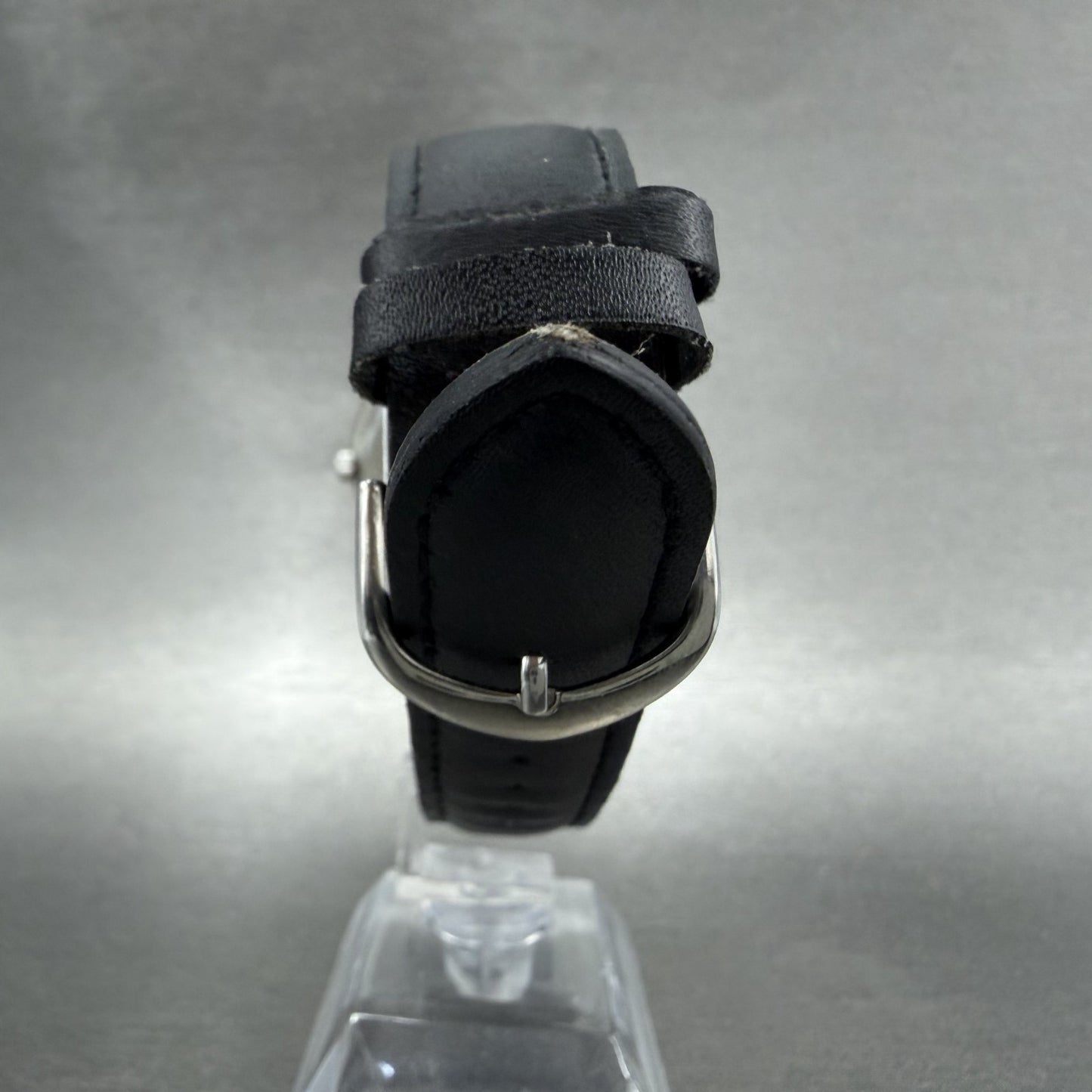 Bulova TFX Watch Men 39mm White Dial Silver Tone Date Round New Battery 36B1047