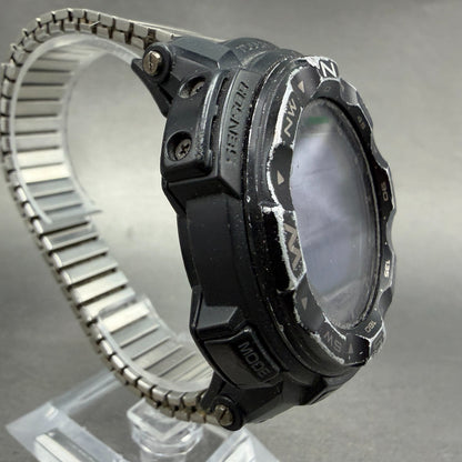 Casio Protek PRW-2500 Watch Men 51mm Digital Black triple Senor Alarm Works3