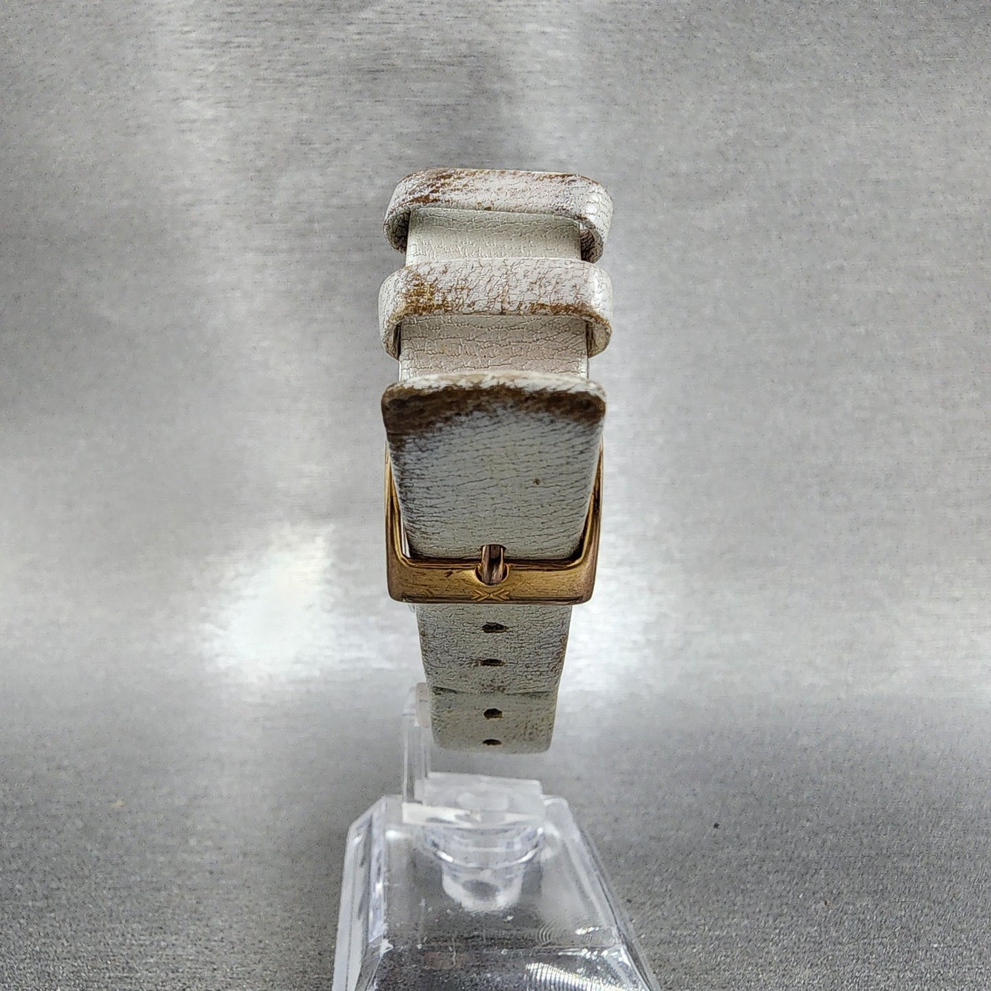 Skagen Tank Watch Women 24mm MOP Dial Rose Gold Tone Rectangle New Battery7