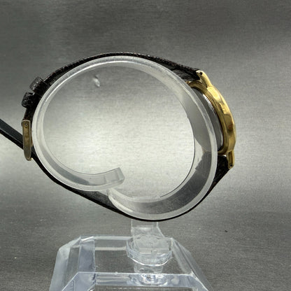 Seiko Watch Women 26mm Champagne Dial Gold Tone Round 4N00-0081 New Battery8
