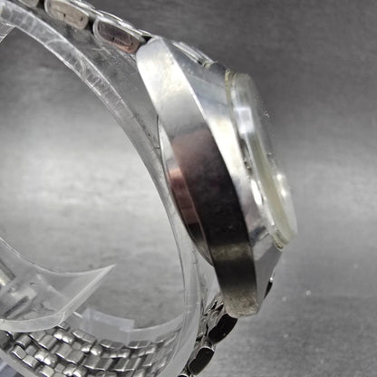Citizen Watch Women 25mm Silver Dial Silver Tone Date Manual 4-530896 Runs3
