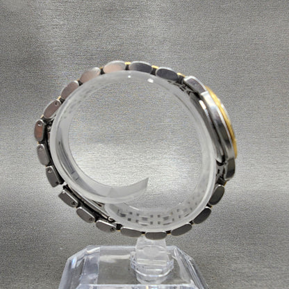 Raymond Weil Tango Watch Women 28mm Blue Dial Two Tone Date Round 5360 New Batt8