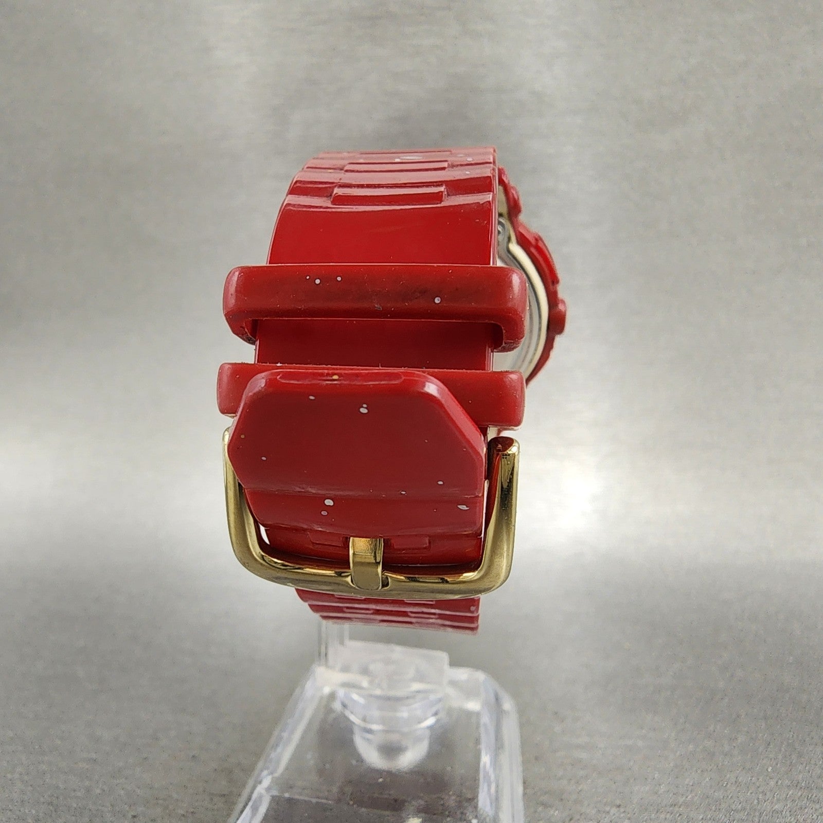 Casio BabyG Watch Women 43mm Analog Digital Red Tone Alarm Chrono New Batt7