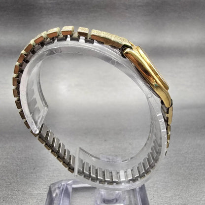 Seiko Watch Women 20mm White Dial Gold Tone Round 1400-0029 Vintage New Battery8