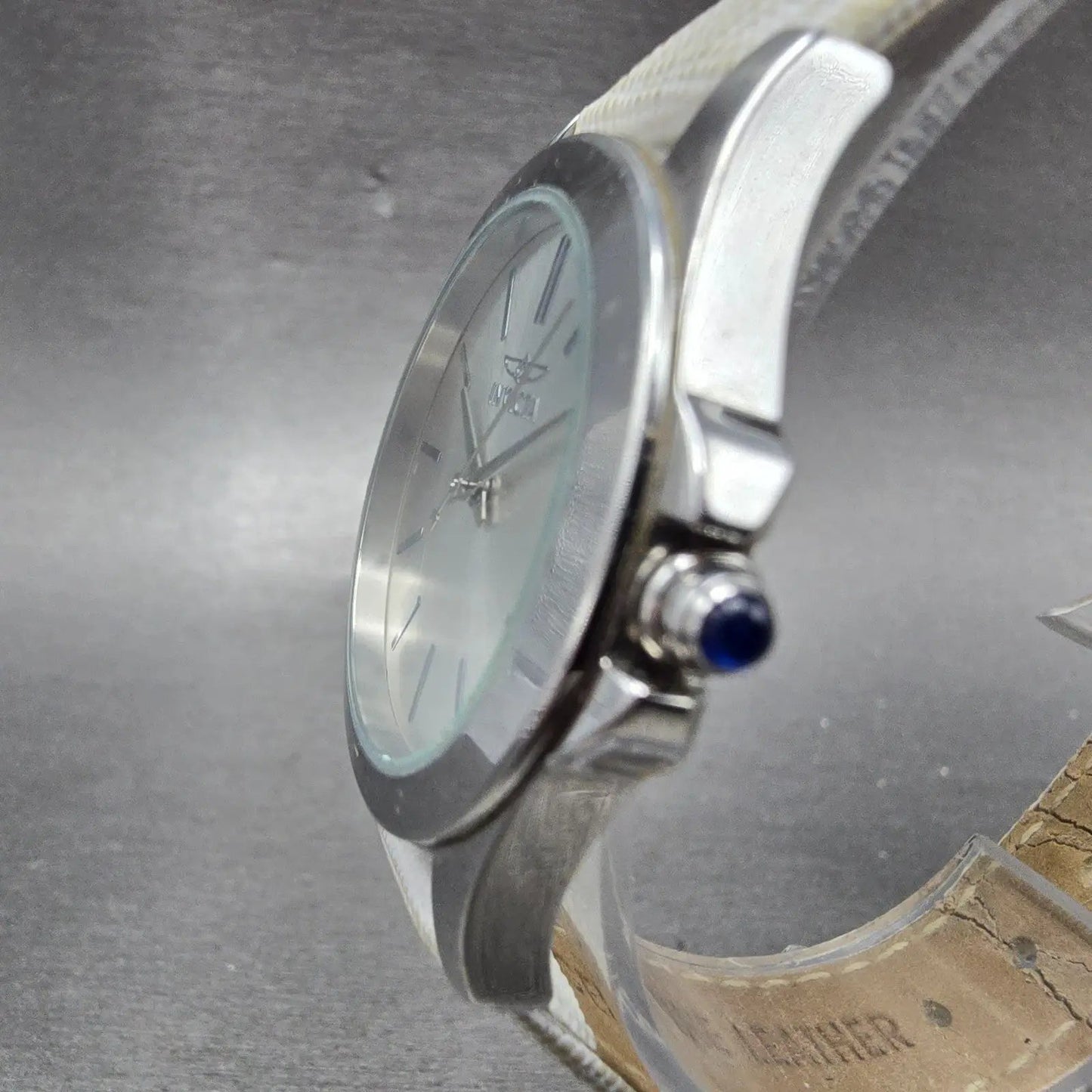 Invicta Angel Watch Women 33mm Silver Dial Silver Tone Round 15147 New Battery2