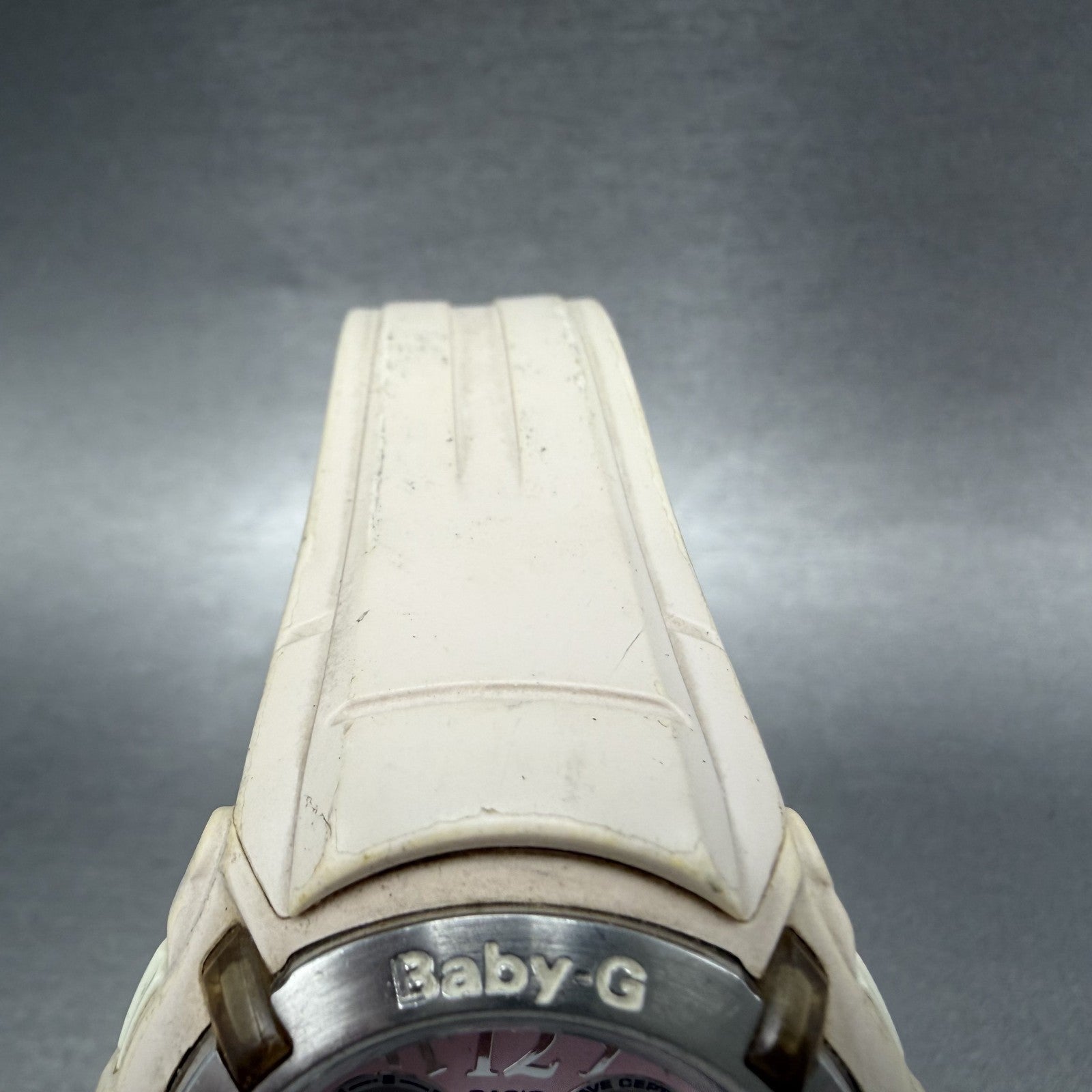 Casio Baby-G Watch Women 41mm Pink Dial Cream Case Analog Digital BG-1501 Newbat4