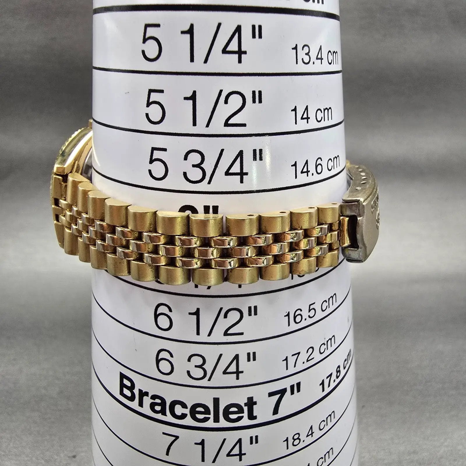 Seiko SQ Watch Women 24mm Black Dial Gold Tone Daydate Round 3E23-0A69 New Batt9
