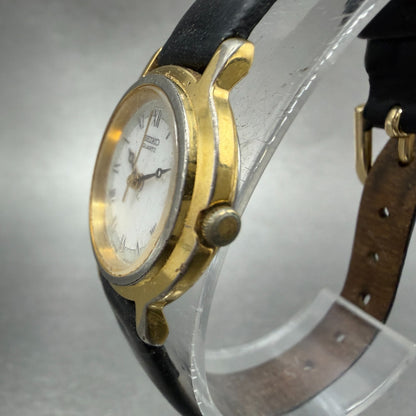 Seiko Watch Women 22mm White Dial Gold Tone Round 4N01-0441 New Battery Vintage2